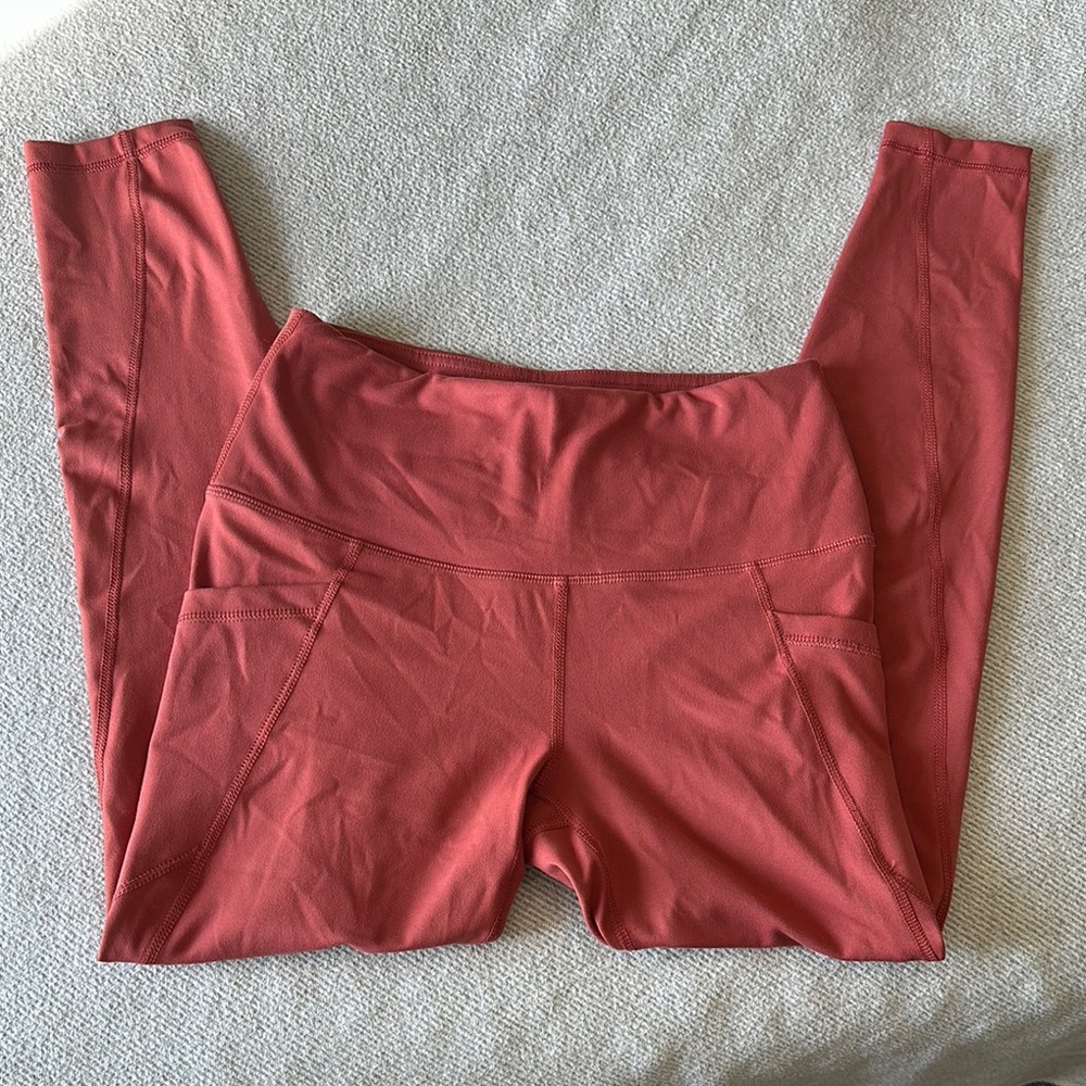 Yogalicious Terracotta Red Leggings
